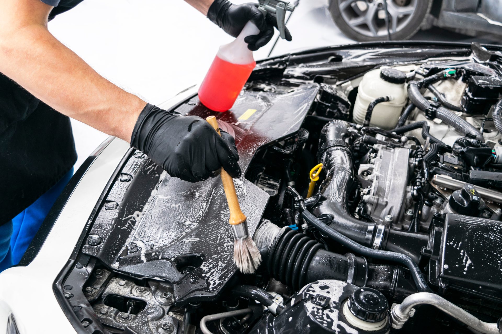 Engine Bay Cleaning in Trichy